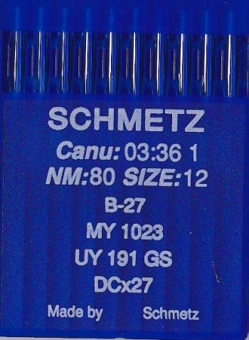 Jehly Schmetz B27  80/12
