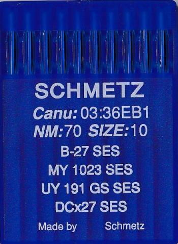 Jehly Schmetz B27  70/10 SES